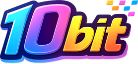 10 bit নীয়ন লোগো